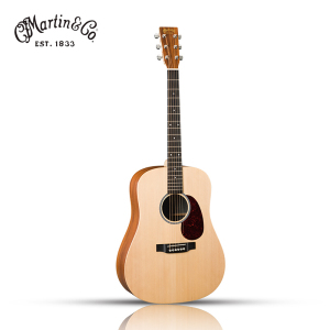 马丁(MARTIN)DX2E-01单板民谣电箱吉他41英寸D型相思木背侧板原装进口(原名DX1KAE) DX2E-01