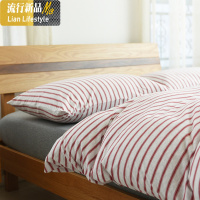 天竺棉四件套针织棉床上用品床罩棉被套床单婴儿可用级床笠 三维工匠