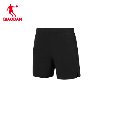 乔丹 女款梭织短裤速干透气运动裤KNK32251155S黑色