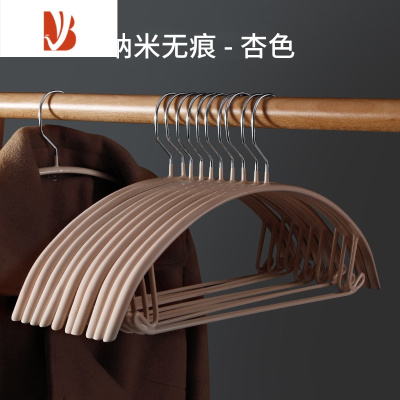 三维工匠衣挂不起包衣服架家用浸塑衣架轻奢防滑挂毛衣架子挂钩晾衣撑