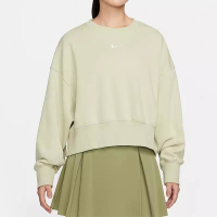 NIKE耐克卫衣运动休闲舒适针织圆领女装套头衫FZ6810-371 D