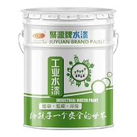 聚源环保外墙乳胶漆外墙涂料 黄色 20kg/桶