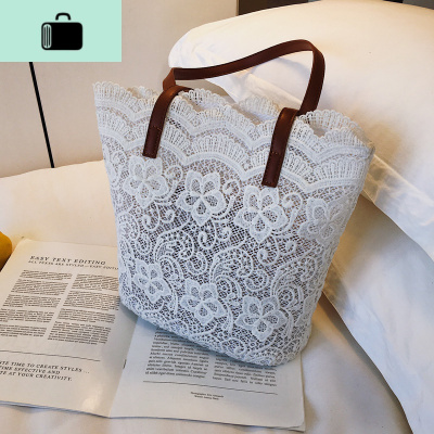 高级感洋气少女蕾丝手提大包包女2020新款潮时尚大容量气质单肩包NEW LAKE女士单肩包