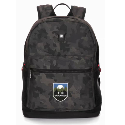 SUISSEWIN男士双肩包商务休闲多隔层防泼水背包潮流简约大容量通勤电脑包SN17810