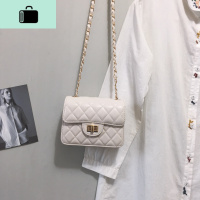 高级感洋气小包包2020新款潮韩版单肩斜挎包流行菱格链条小方包女NEW LAKE女斜挎包