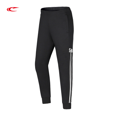 赛琪2020春新款运动长裤男士直筒休闲裤中学生卫裤束脚针织长裤男208561