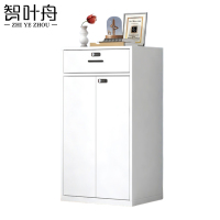 智叶舟矮柜文件柜两门一抽60*40*109cm台