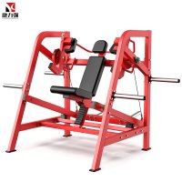 康力强商用悍马系列KLQ923臂下压背肌训练器健身房挂片式自由力量器械