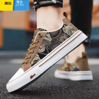 聚范帆布男鞋夏季透气休闲百搭潮牌低帮布鞋男款潮流运动平底板鞋