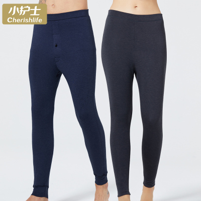 商场同款-小护士保暖裤男女加厚蚕丝秋冬高腰中老年棉裤三层宽松大码