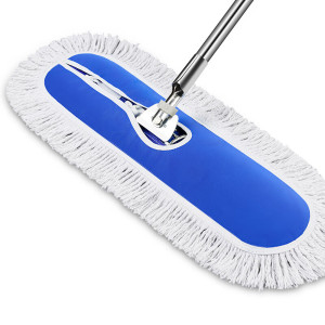 秦泰(Cqint) QTCLEAN-T03 110cm 不锈钢尘推拖把 (计价单位:个) 蓝色