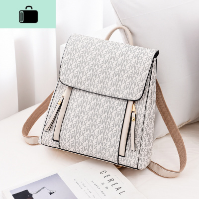 网红双肩包女士2020新款韩版时尚百搭潮软皮超火旅行单肩背包小包NEW LAKE