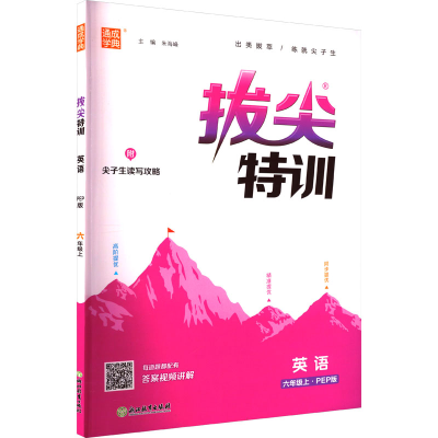 醉染图书拔尖特训 英语 6年级上·PEP版9787553689661