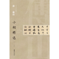 音像中国古代书家小楷精选·清傅山小楷精选(二)江西美术出版社
