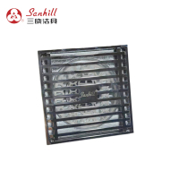 三晓黄铜镀镍防臭格栅式地漏 SX-10013 个