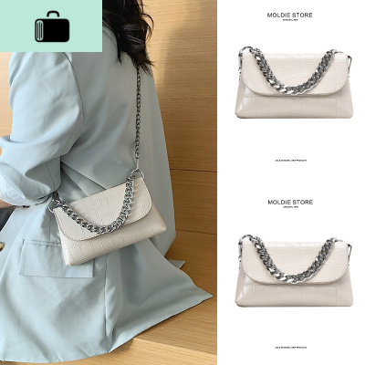白色腋下包夏天夏季迷你小包包女2020新款潮斜挎百搭学生韩版链条NEW LAKE女士单肩包