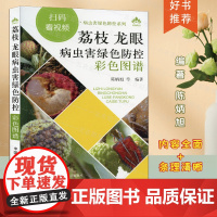 荔枝龙眼病虫害绿色防控彩色图谱 病虫害原色图说 荔枝龙眼栽培种植技术大全书籍 9787109256903