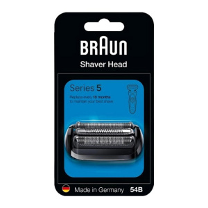 德国博朗男士电动剃须刀网罩配件54B黑色刀头网膜组合 5系适用