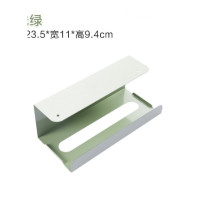 家柏饰(CORATED)厨房橱柜下挂式纸巾架日式卷纸抽纸架 免打孔铁艺纸巾盒收纳架子