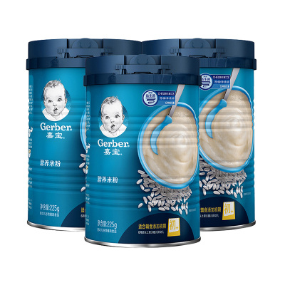 嘉宝营养配方米粉225g*3
