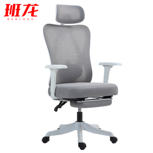 班龙办公午休椅白框灰网张
