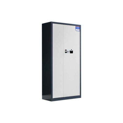 利特莱依保密柜财务档案柜文件柜办公室资料储物柜保险柜电子密码国保锁通体灰框白门-国保指纹锁