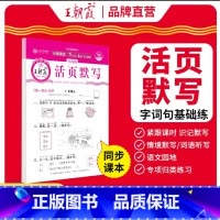[一年级上册]活页默写 小学通用 [正版]2025的活页默写一二三四五六年级上册下册人教版同步训练习册看拼音写词语专项训