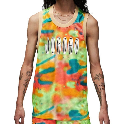 NIKE耐克背心JORDAN速干透气运动休闲男装篮球上衣DQ8029-252 D