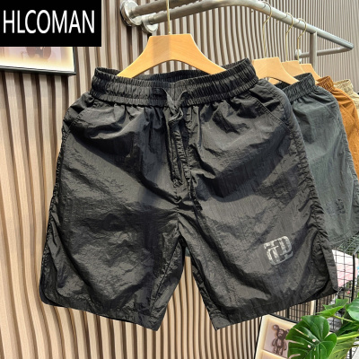 HLCOMAN~速干工装短裤男士夏季薄款五分潮流个性设计感沙滩中裤