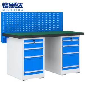 铭思达重型钳工操作台1.8米双四抽张