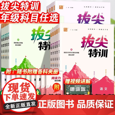 2025秋版小学拔尖特训一年级二年级三四五六年级语文数学英语上册人教版全套小学生同步训练练习册北师苏教版译林版课时作业本
