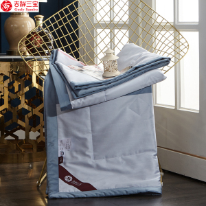 吉祥三宝家纺全棉100支抗菌聚乳酸夏被