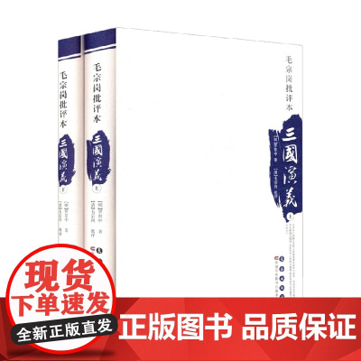 四大名著批评本 毛宗岗批评本三国演义 罗贯中 著 小说