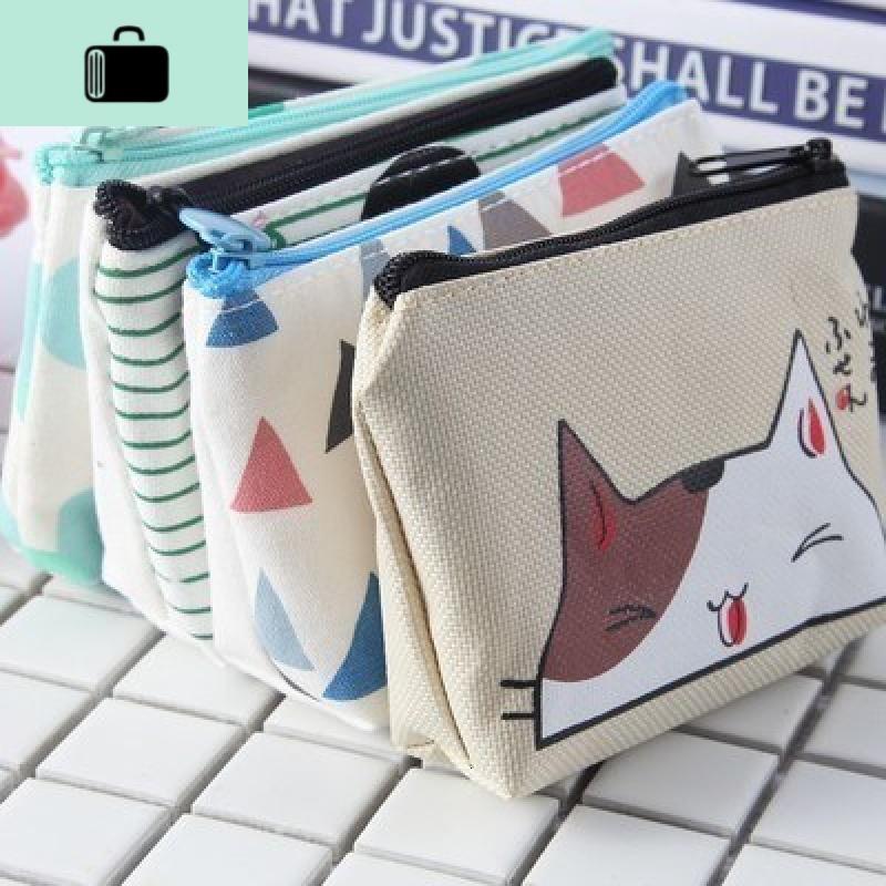 收纳袋小布袋 便携 拉链男女袋零钱包小包包袋卡包可爱迷你收纳包NEW LAKE女手包