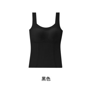裸感无痕蓄热保暖女士背心吸湿持久发热修身显瘦柔软细腻打底内衣