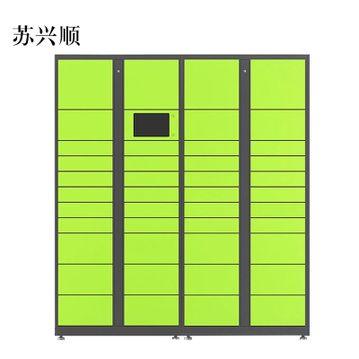 苏兴顺智能快递柜小区快递自提柜派件柜室外寄存柜信报箱储物柜一主一副43格