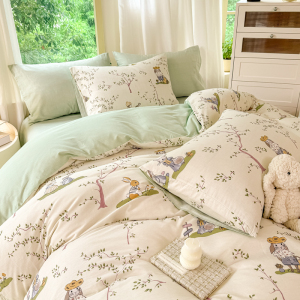 全棉印花亲肤四件套