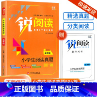 五年级 小学通用 [正版]锐阅读小学生阅读真题80篇一年级二年级三年级四年级五年级六年级阅读理解训练题人教版每日一练语文