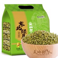 天地粮人 东北绿豆袋装 350g*5包(单位:袋)