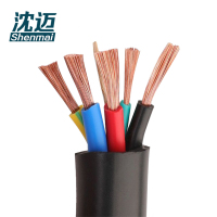 沈迈 铜芯橡套软电缆 YC-4*25+1*10平方/米