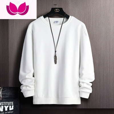 七斓卫衣男男装秋季新款男士长袖t恤宽松韩版百搭潮流上衣ins