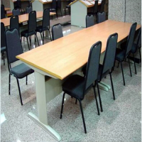 心业木制阅览桌XY-YLZ18办公桌台 此产品单件不出售(仅在线下销售,仅供安徽政府单位批量采购)