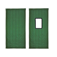 盛京联硕 棉门帘 帆布双层加厚棉门帘 1.5×2.5米[宽×高]条