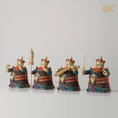 美帮汇全铜摆件《四大金刚之风调雨顺》999套 家居饰品 摆件