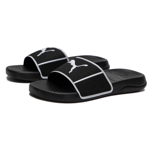 彪马(PUMA)拖鞋男女鞋新款轻便居家鞋户外出行沙滩鞋情侣鞋拖鞋 384262-01 ZP