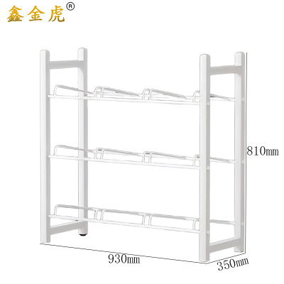 鑫金虎水桶置物架三排三层9位 930*350*810mm