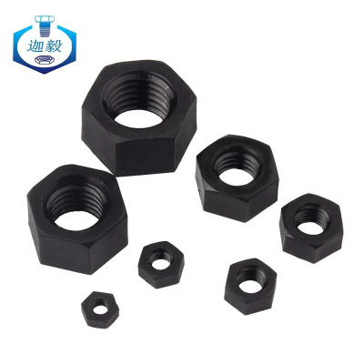 迦毅尼龙螺母黑色M4个