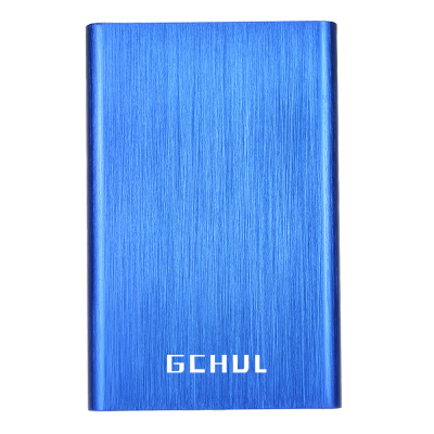 杰储(GCHUL) T1000 1T USB3.0 2.5英寸磨砂蓝色 移动硬盘 (计价单位:个) 磨砂蓝色