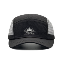 小头围夏季速干短帽檐软顶棒球帽男潮薄款透气网眼鸭舌帽运动跑步