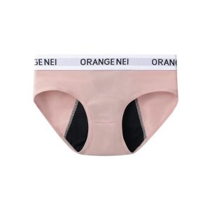 中腰生理裤工厂性感姨妈裤防漏内裤棉女生三角裤安全内裤